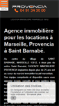 Mobile Screenshot of location.provencia-immobilier.com